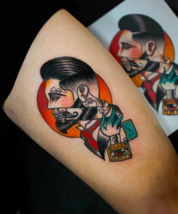 ผลงานสักลาย #4