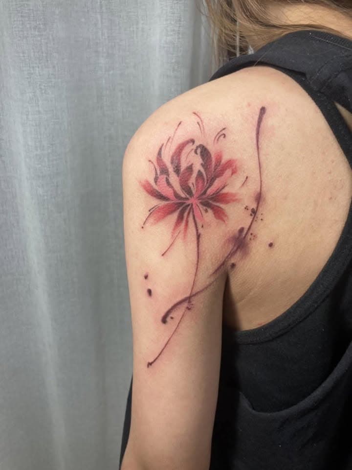 ผลงานสักลาย #16