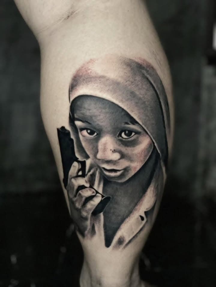 ผลงานสักลาย #19