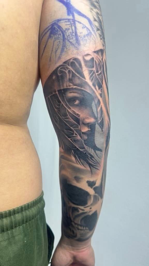 ผลงานสักลาย #22